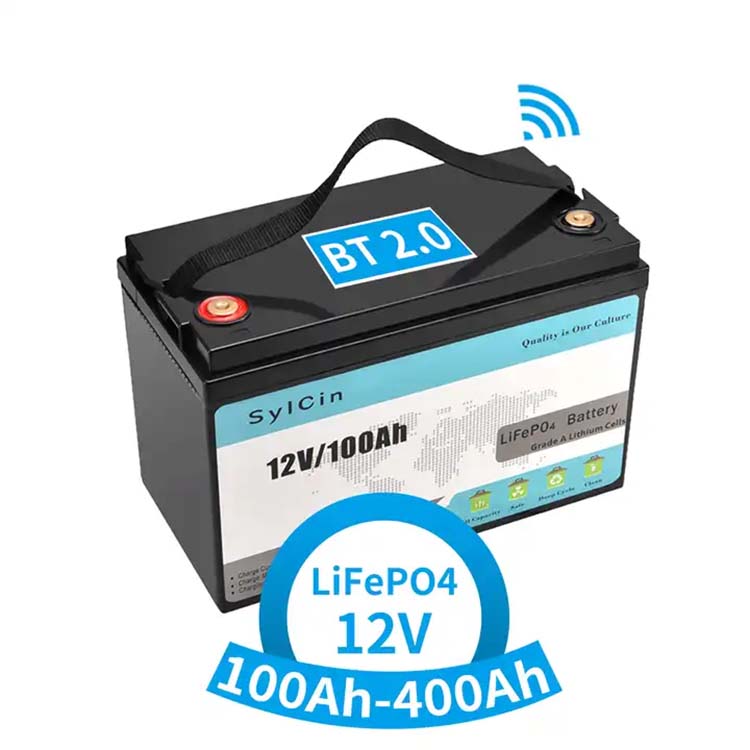 12.8V 100Ah Rechargeable LFP Lithium Ion Battery Deep Cycle